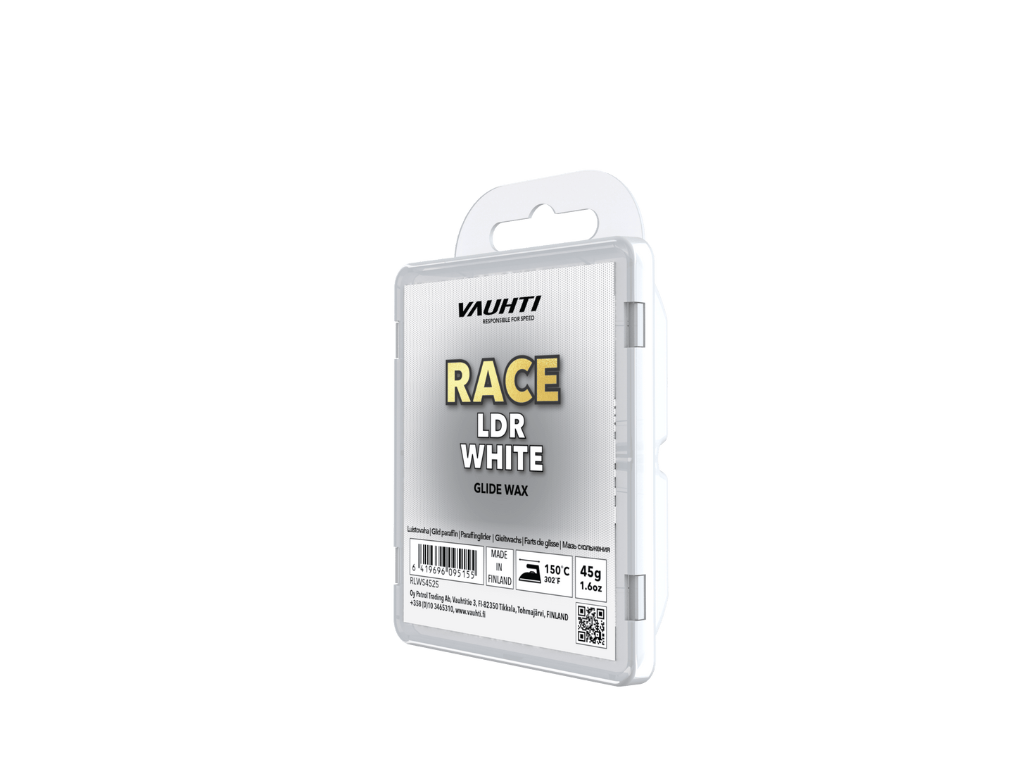 Vauhti RACE White parafiini
